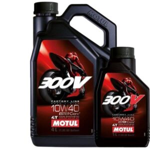 Motul 300V Factory Line Road Racing Engine Oil - 10W40