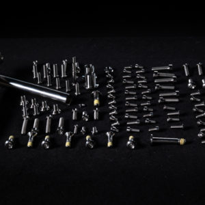 Titanium screw kit