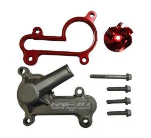 HARD OFFROAD RED WATER PUMP COVER KIT