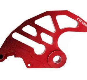 Factory Racing Aluminium Rear Brake Disc Guard Red