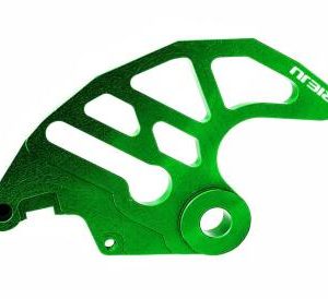 Factory Racing Aluminium Rear Brake Disc Guard Green