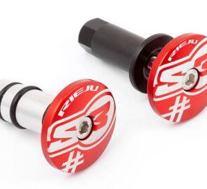 Handlebar End S3 5 Ø14 mm Red